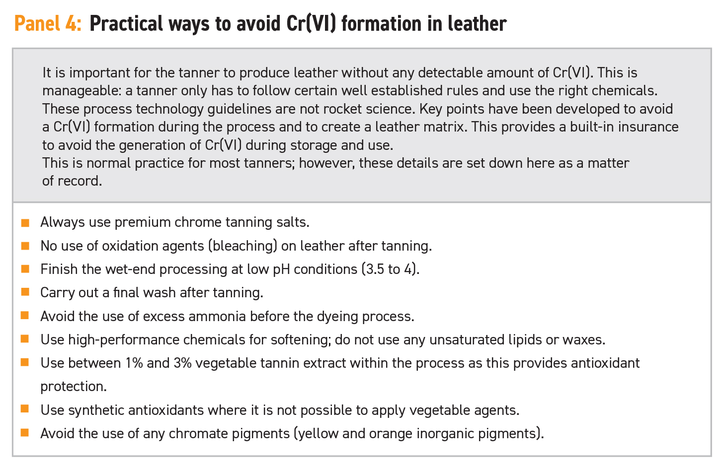 Effect of basicity of chrome tanning agents on leather properties: (a)