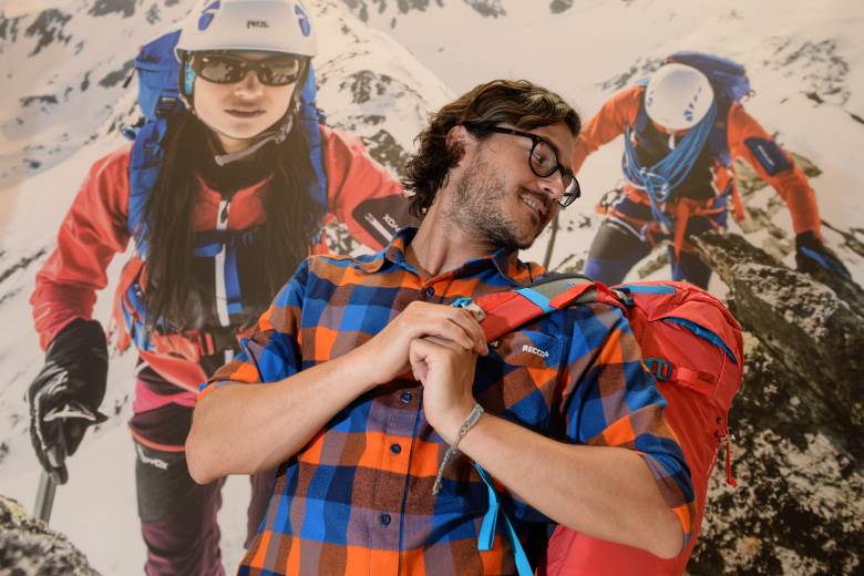 Ortovox backpack incorporates safety device for missing mountaineers