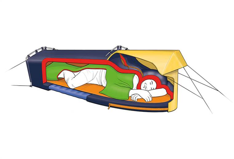 Empa researchers create novel all-in-one shelter