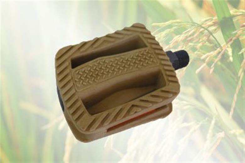 Taiwanese company creates bike pedals from rice husks                                                                                                                                                   