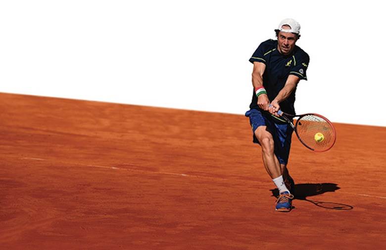 Australian launches merino-based tennis collection at Rome tournament                                                                                                                                   