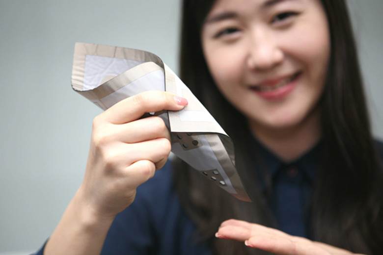 LG textile fabric can measure pressure                                                                                                                                                                  