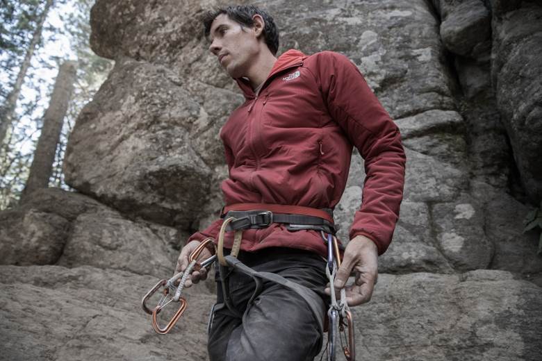 The North Face jacket features heat release technology                                                                                                                                                  