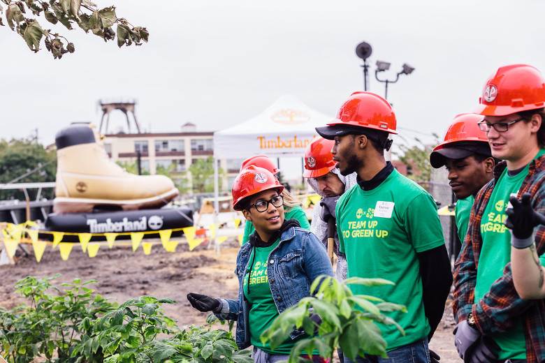 Timberland fights for sustainability on three fronts