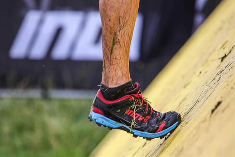 Obstacle course racers can call on the support of inov-8