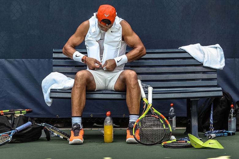 A cool solution from Nike at US Open tournament