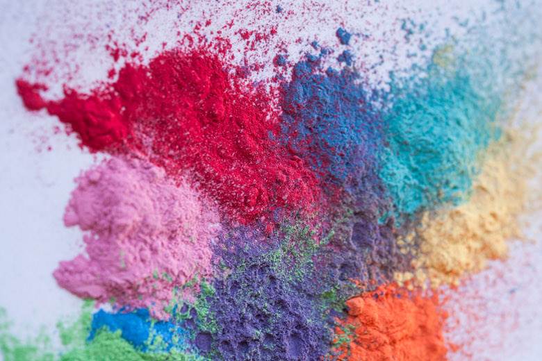 Italian company turns textile waste into colour powders