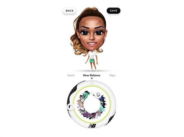 App creates New Balance-wearing avatars with 1 million permutations