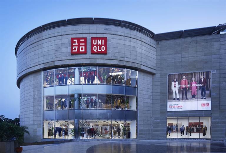 Uniqlo's first India store covers 35,000 square feet in New Delhi