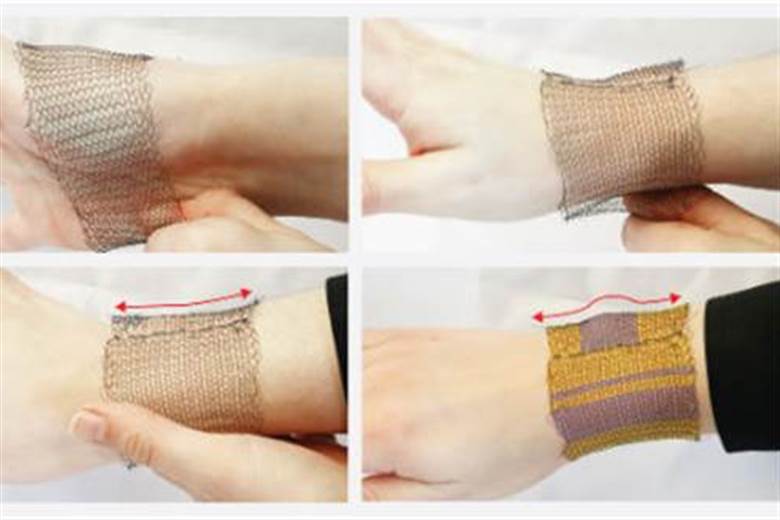 Researchers develop shape-changing textiles powered by body heat