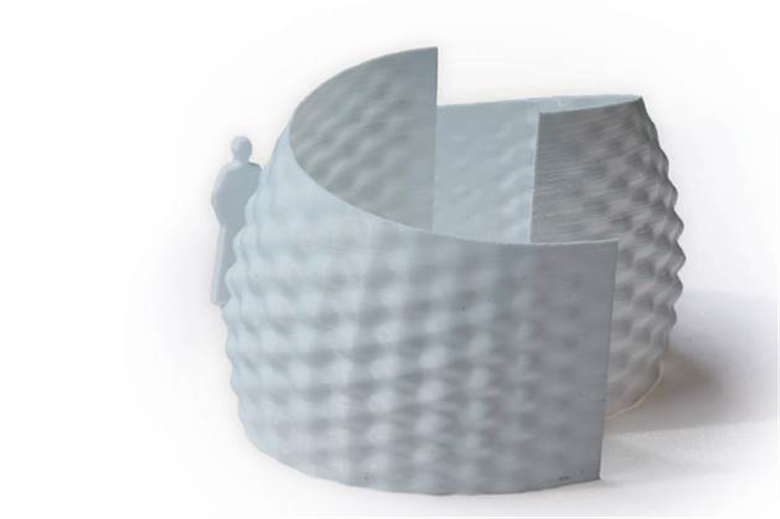 Shapemode digitally alters elastic fabric with 3D printing process