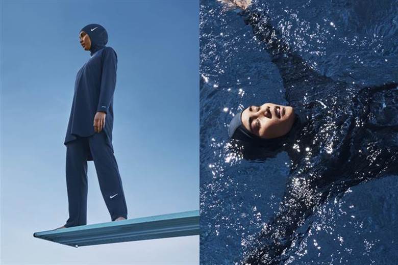 Swimwear collection combines performance and modesty