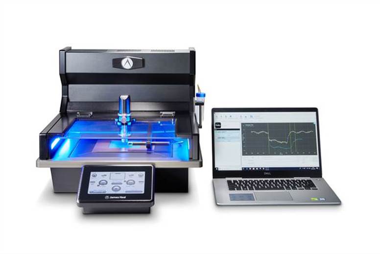 Dry rate testing instrument added to James Heal range                                                                                                                                                   