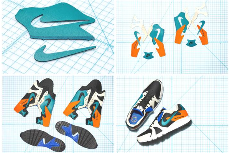 Shoe composed of offcuts embraces efficiency challenge