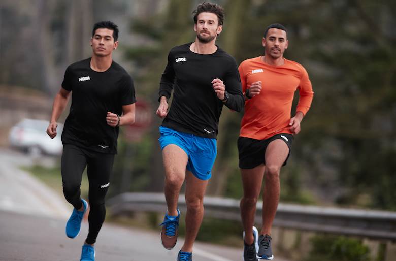 A first athletic garment collection from Hoka One One