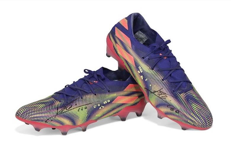 Messi’s record-breaking boots offered by Christie’s                                                                                                                                                     