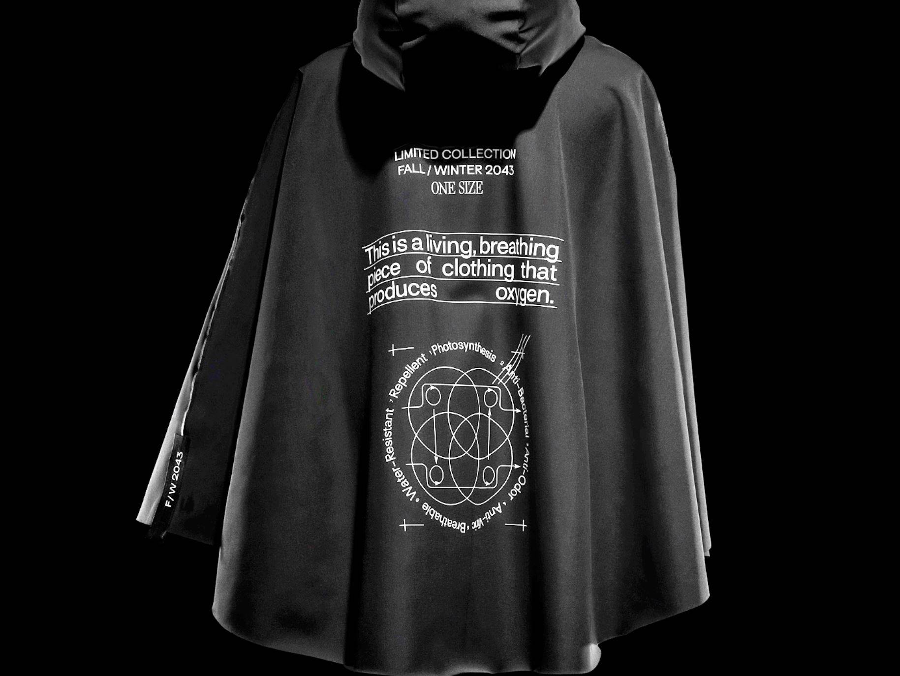 Oxygen-producing garments could be 'fashion of the future'