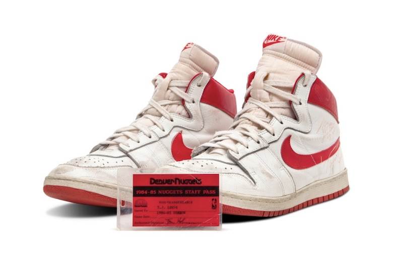 1984 Michael Jordan Nikes to break records