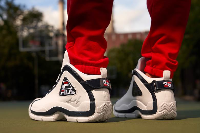 Anniversary edition of Fila basketball shoe                                                                                                                                                             