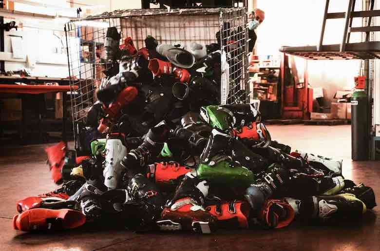 Old ski boots to be given new life                                                                                                                                                                      