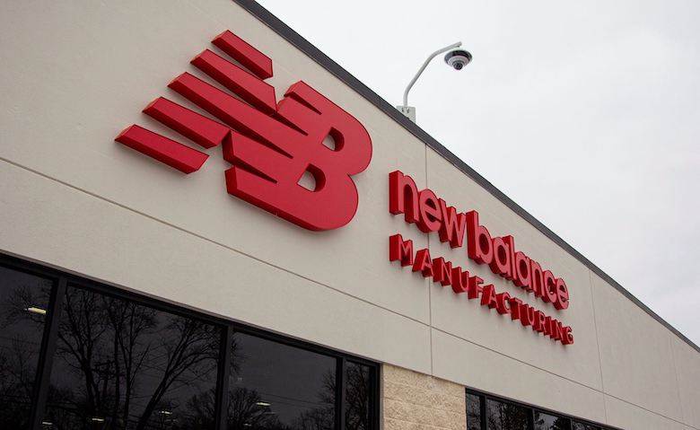Production under way at New Balance Massachusetts shoe factory