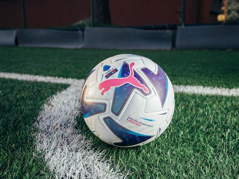 Fewer seams and progressive art in Puma’s new ball for Serie A
