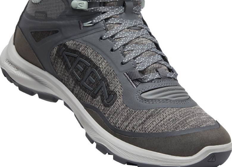 Accordion-like flex technology adds comfort to Keen hiking shoe                                                                                                                                         