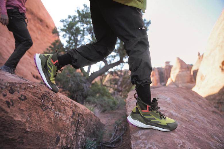 Weather protection and good traction in new Terrex shoe
