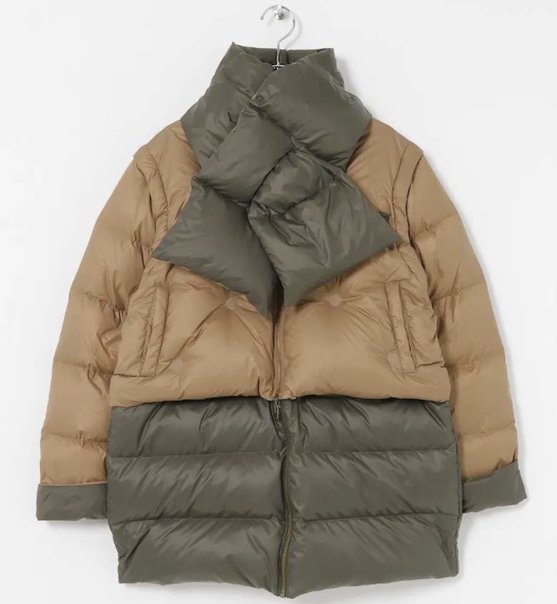 Twelve-way down jacket hits Japanese stores                                                                                                                                                             
