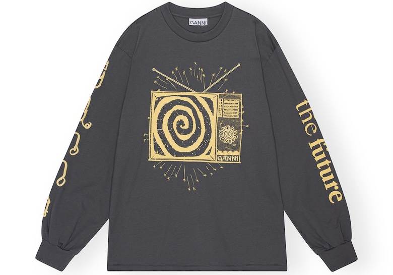 Ganni makes 50% recycled yarn from its own waste