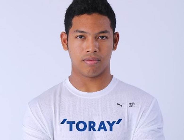 Sprinter will help Toray to develop new athletic materials