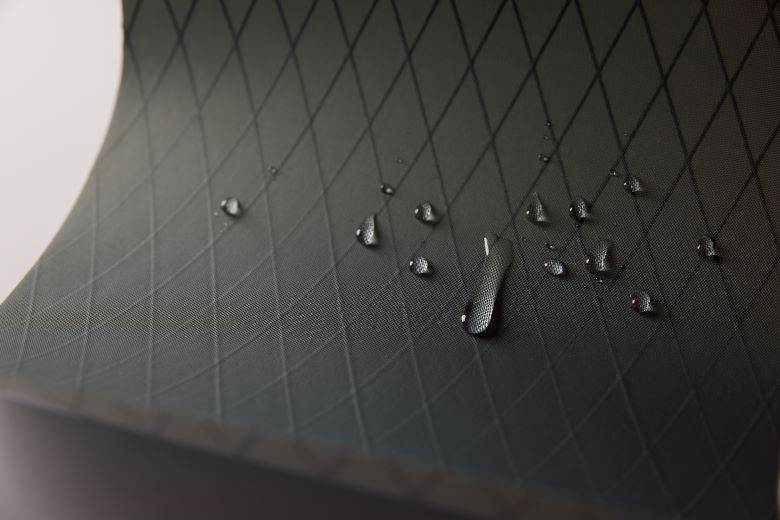 X-Pac using new regen ocean nylon in pack fabrics                                                                                                                                                       