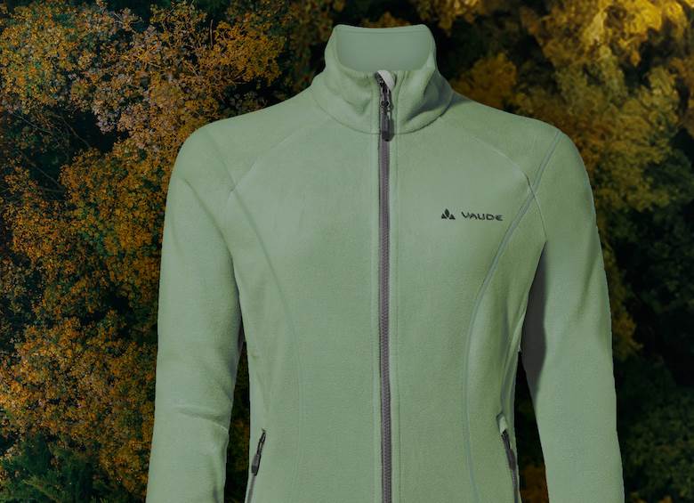 Wood-based polyester fleece jacket to go on show