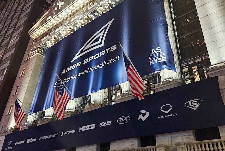 Amer Sports lists in New York after discounted IPO                                                                                                                                                      