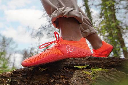 Vivobarefoot aims to tackle the vast amounts of footwear waste by creating...
