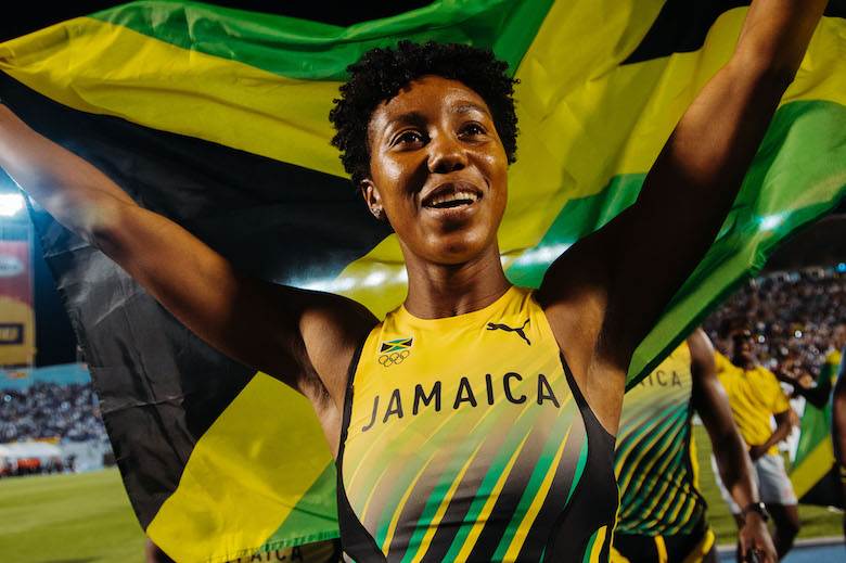 Jamaica track shirt best sale