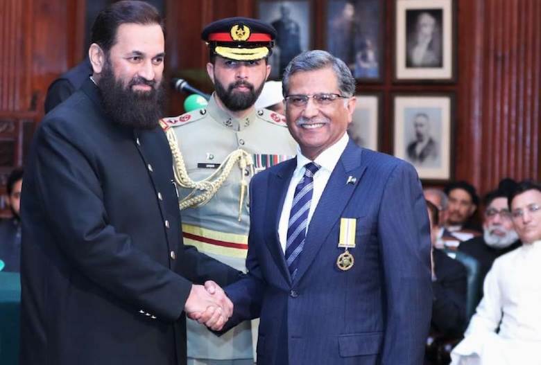 Interloop chairman receives Pakistani medal of excellence