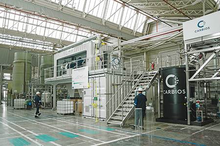 Plastic-eating enzymes