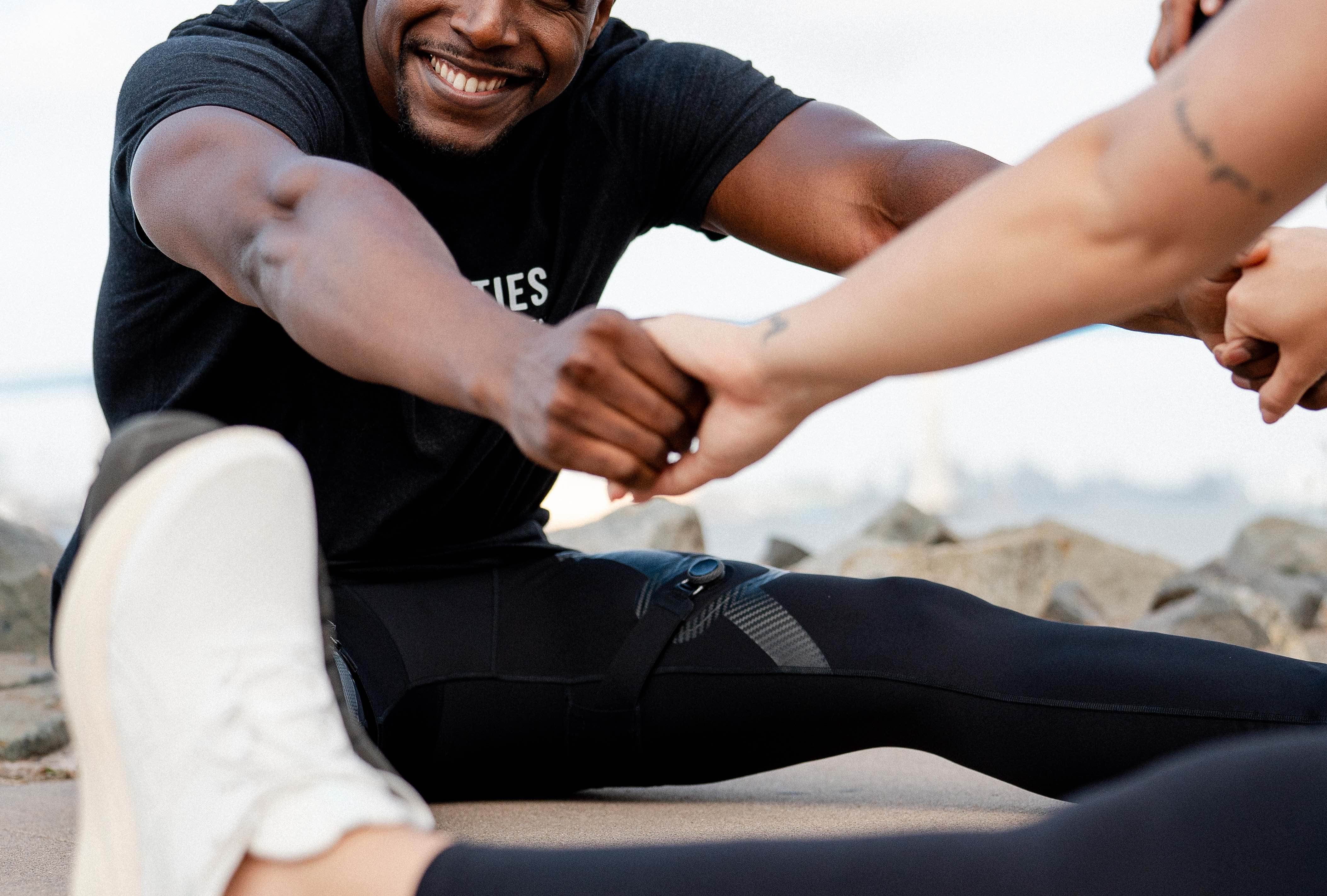 Innovative use of Boa strapping on activewear