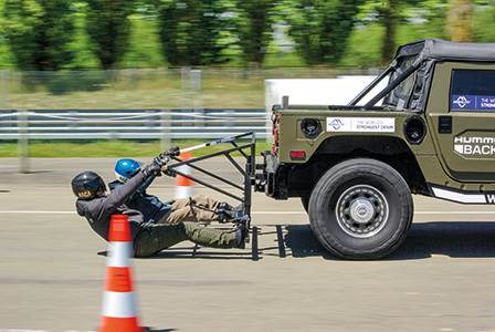 Hidden protection for easy riding