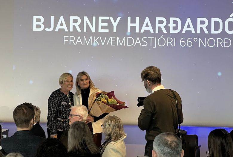 Award for 66°North co-owner                                                                                                                                                                             