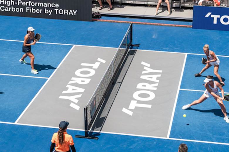 Pickleball partnership for Toray