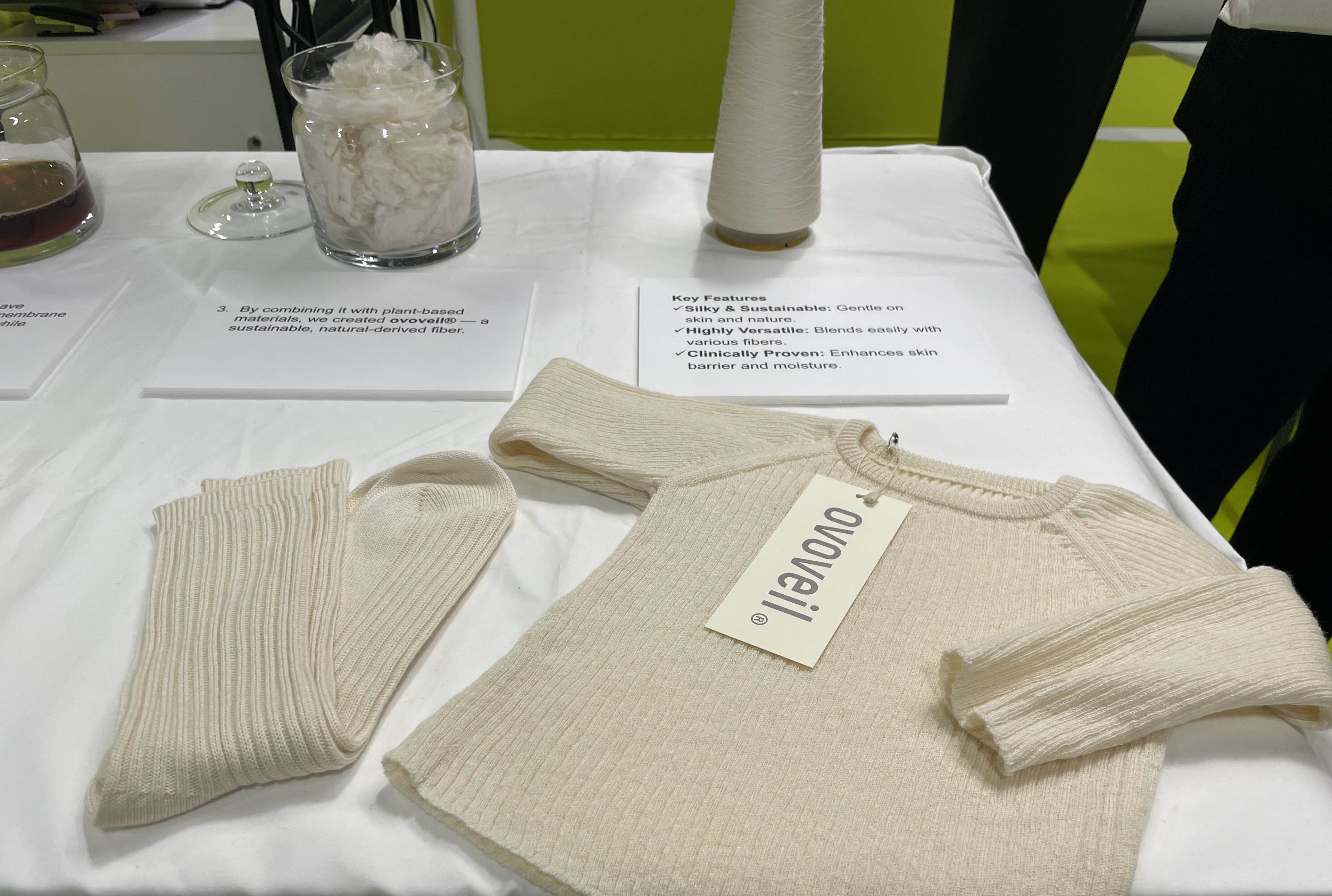 Novel MMCF derived from eggshell membranes                                                                                                                                                              