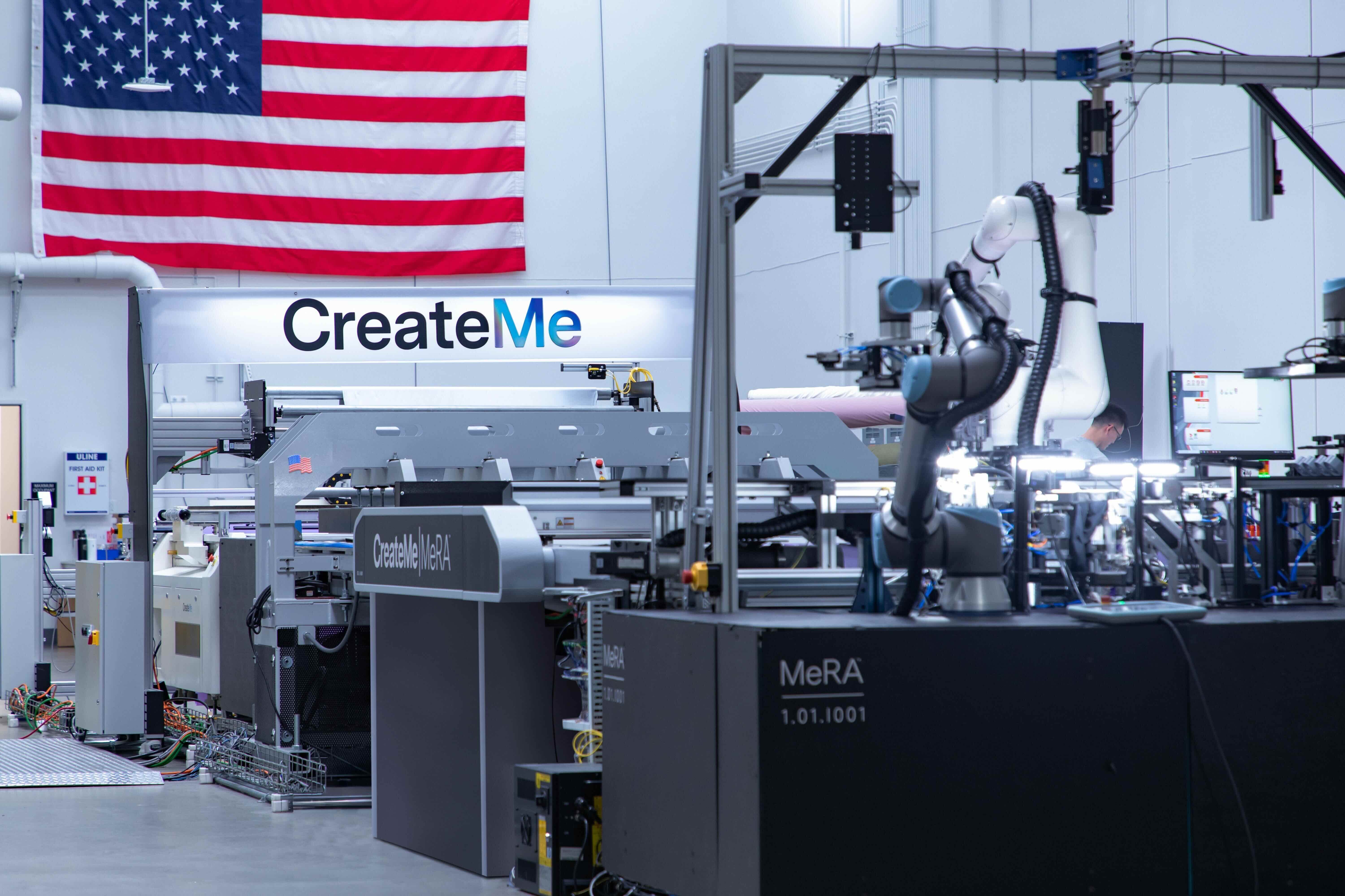 First partner for CreateMe’s apparel-making robot                                                                                                                                                       