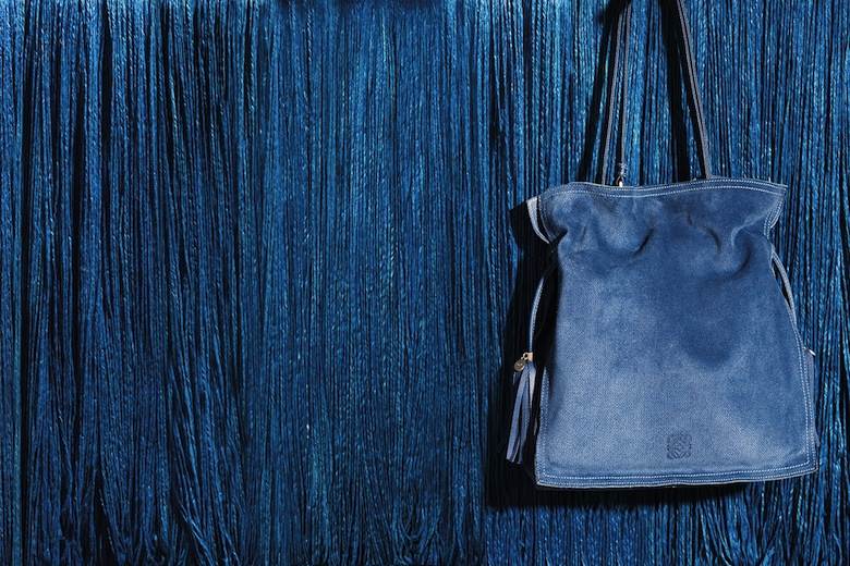 Loewe rides denim wave