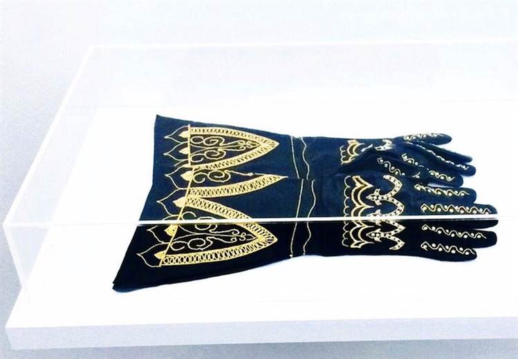 Beauty and the Beast gloves part of Cocteau exhibition