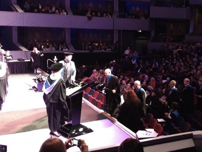 Northampton gives honorary degrees to ten more leather industry leaders