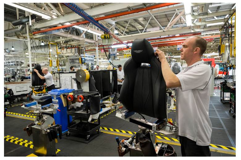 Aston Martin reveals opportunities for leather graduates