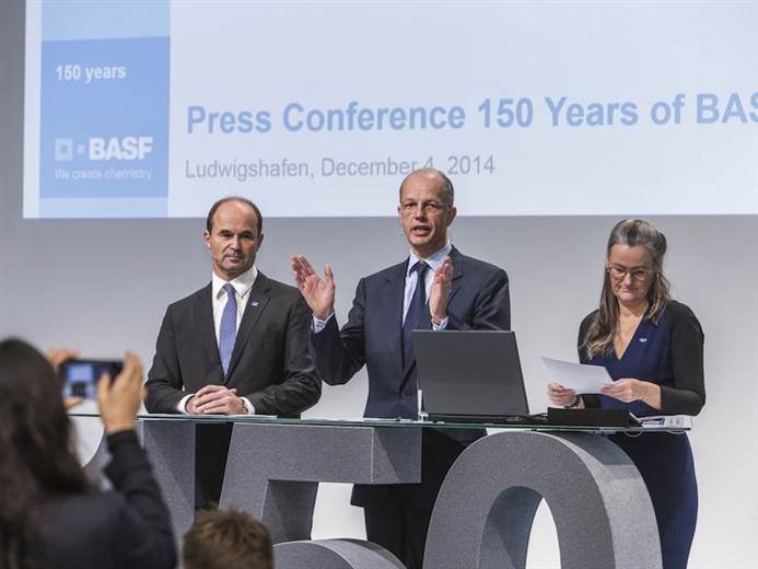 BASF celebrates 150 years in business