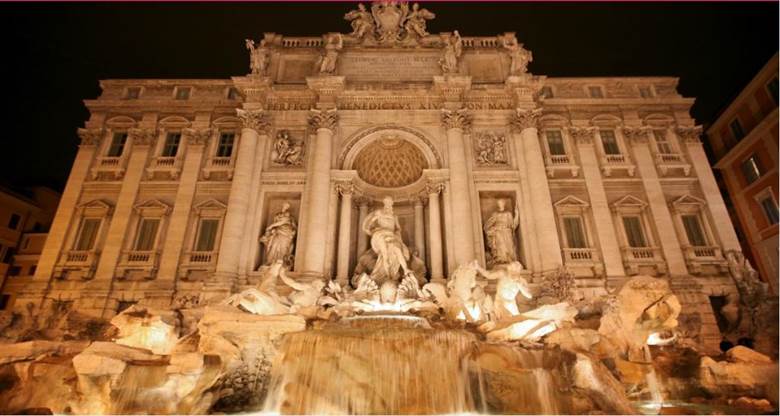 Luxury brand completes restoration of Trevi fountain